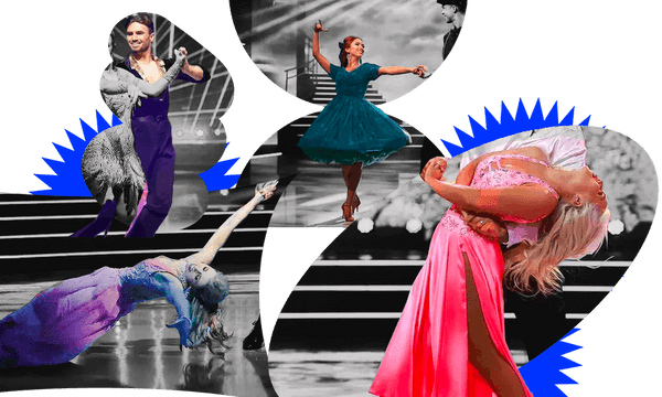 From left to right: Brad Coleman, Loryn Reynolds, Brittany Coleman and Kristie Williams on Dancing with the Stars NZ. (Image Design: Tina Tiller) 
