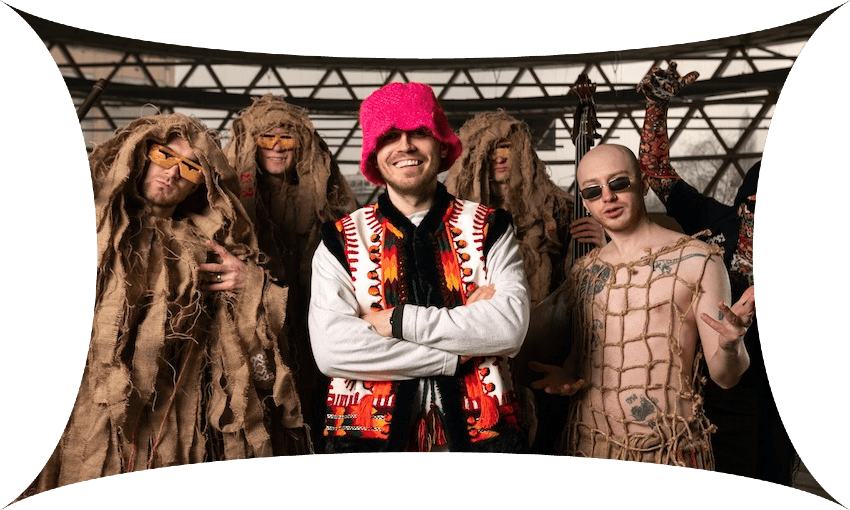 Ukraine’s entry, the Kalush Orchestra (Photo: Maxim Fesenko) 
