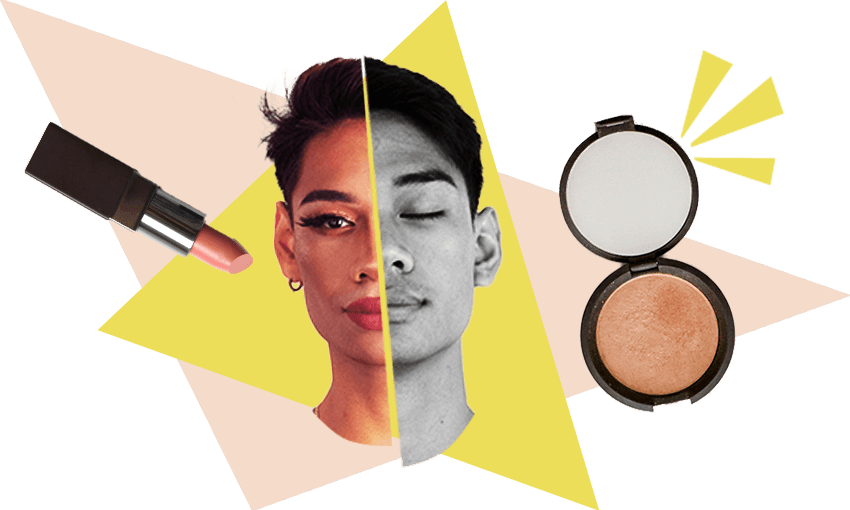 The men who wear makeup – for beauty, for pleasure, and just because. (Image Design: Archi Banal)