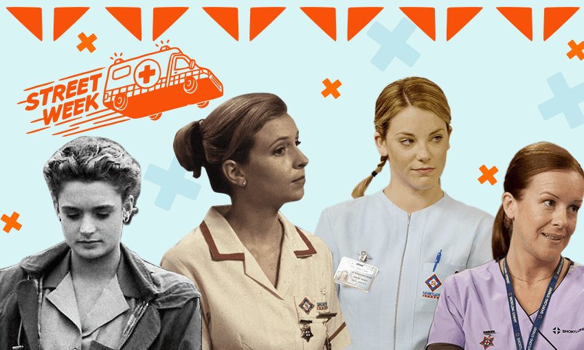 Nurses Alison Raynor, Caroline Buxton, Alice Piper and Wendy Cooper. (Photos: Supplied; additional design: Archi Banal) 
