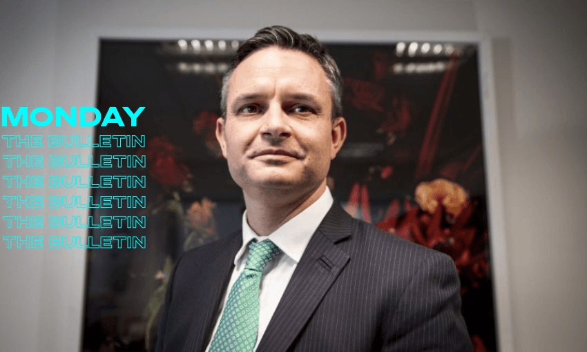Green party co-leader and climate change minister James Shaw will deliver the Emissions Reduction Plan today (Photo: Radio NZ/Rebekah Parsons-King) 

