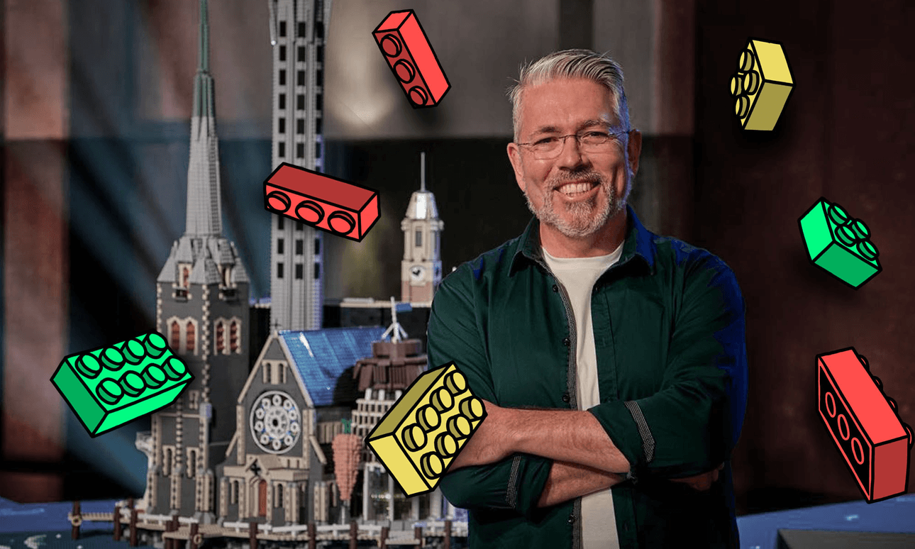 Lego Masters NZ brickmaster Robin Sathers (Photo: TVNZ)