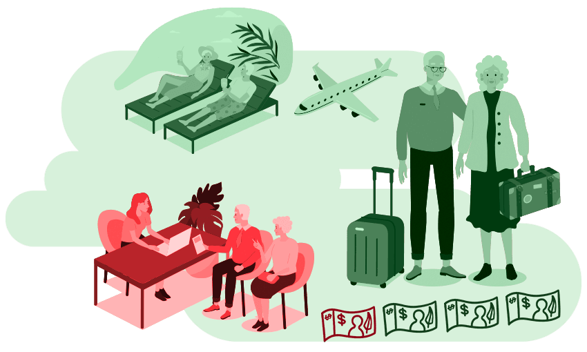 A recent survey found two in five pre-retirees don’t feel prepared at all financially for retirement (Image: Tina Tiller) 
