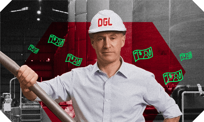 DGL chief executive Simon Henry (Image: Supplied / Tina Tiller) 
