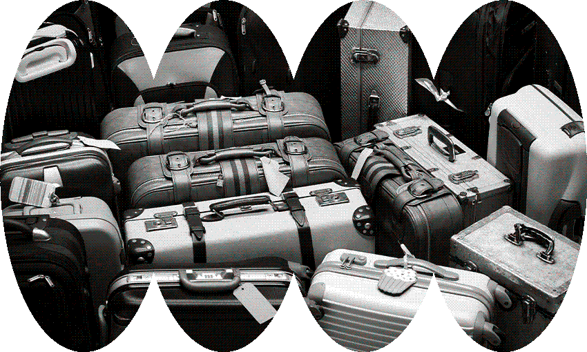 More New Zealanders seem to be packing their bags. (Image: Getty / Treatment: Tina Tiller) 
