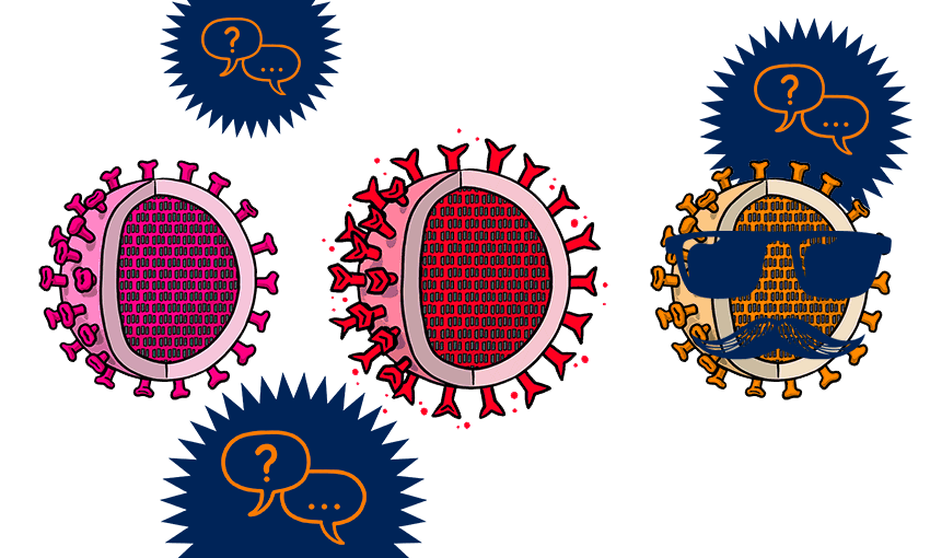 New variant who dis? (Image: Toby Morris / Tina Tiller) 
