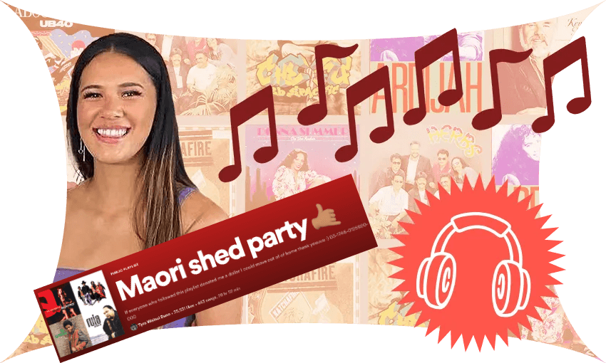 Māori Shed Party creator Tyra Wainui-Dunn. (Image: Bianca Cross)