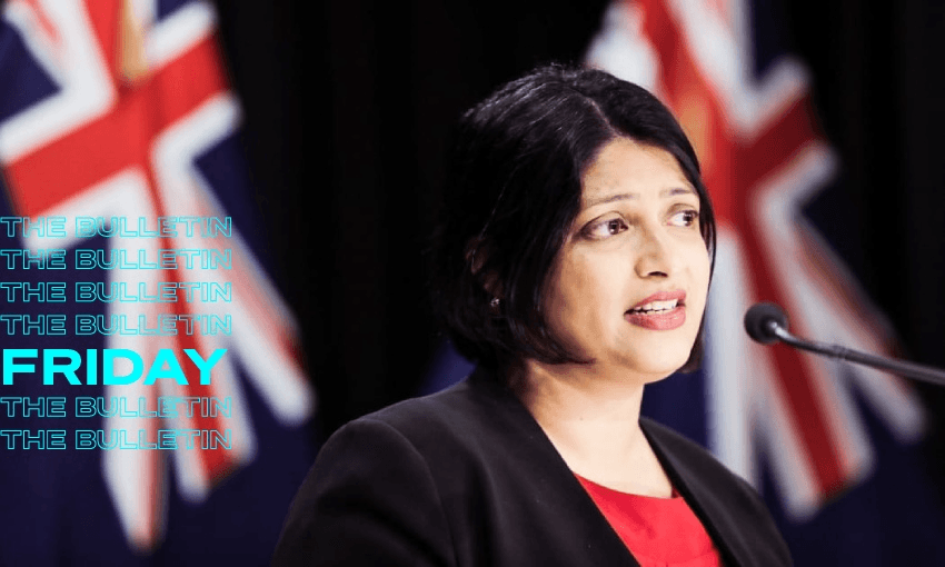 Priyanca Radhakrishnan releases Charities Act review (Photo: RNZ / Samuel Rillstone) 
