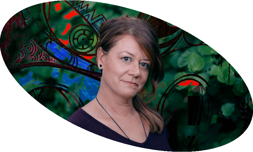 The magnificent Anahera Gildea, whose book of poetry Sedition just hit the charts. (Design: Tina Tiller)