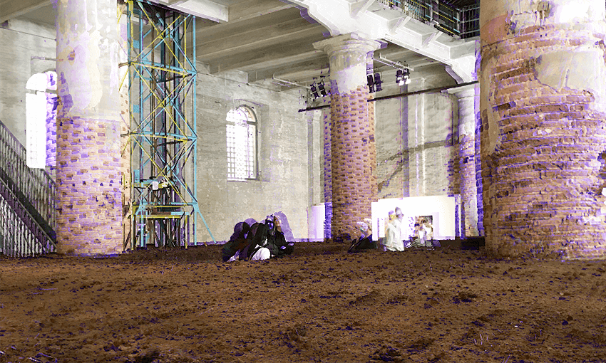 POV: You are lost at the Venice Art Biennale (Photo: Sharon Lam; Design: Archi Banal) 
