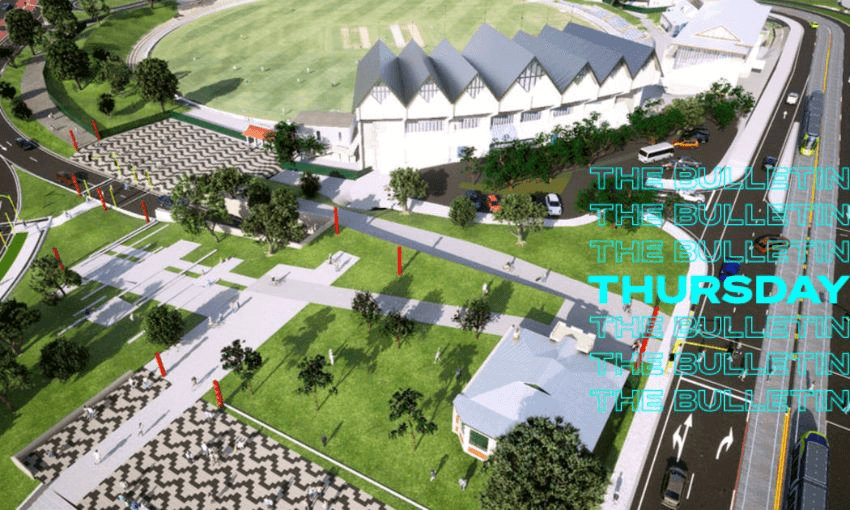 Illustration showing roading around the Basin Reserve, no longer to be the Southern Hemisphere’s largest roundabout. (Photo: Supplied / LGWM)