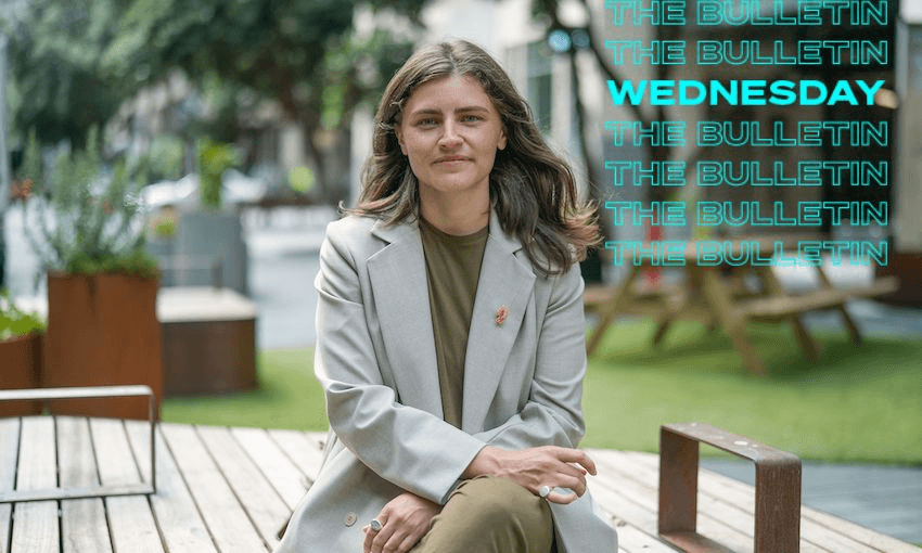 MP Chlöe Swarbrick wants to pedestrianise Queen Street (Photo: Benjamin Brooking) 
