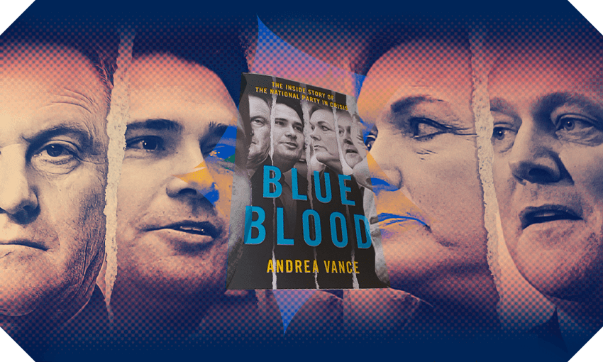 Blue Blood by Andrea Vance begins with John Key’s decision to resign.  

