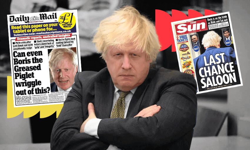 Even the Daily Mail is wondering if the greased piglet is finished.  
