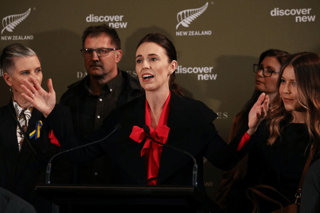 Ardern at an event in Sydney (Photo: Getty Images) 
