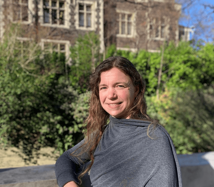 bryndyl hohmann-marriott stands in the sunshine smiling