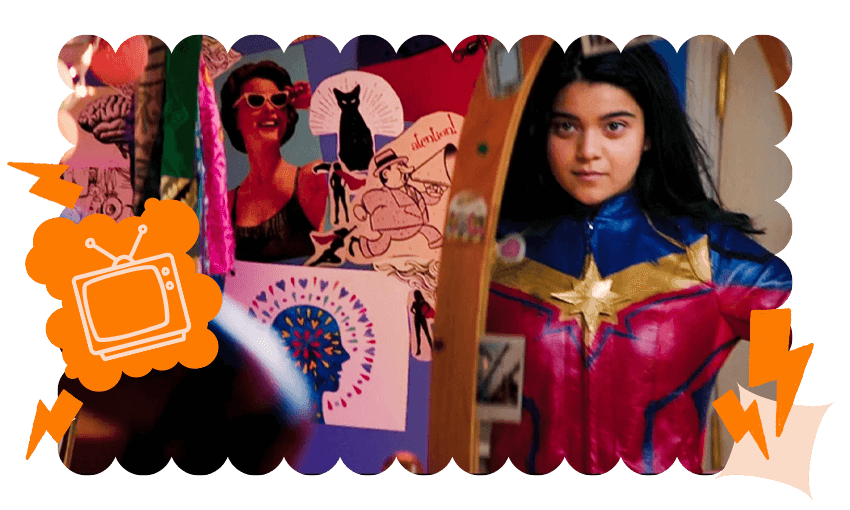 Iman Vellani as Kamala Khan in Ms Marvel (Photo: Disney+) 
