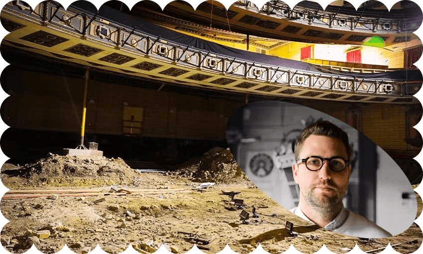 St James Theatre owner Steve Bielby (Photos: Sonya Nagels) 
