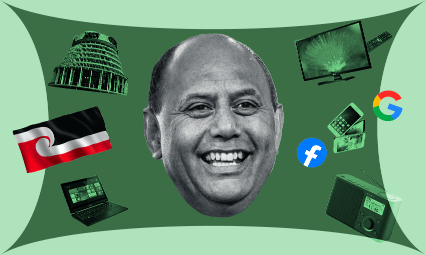 Broadcasting minister Willie Jackson (Image: Tina Tiller) 
