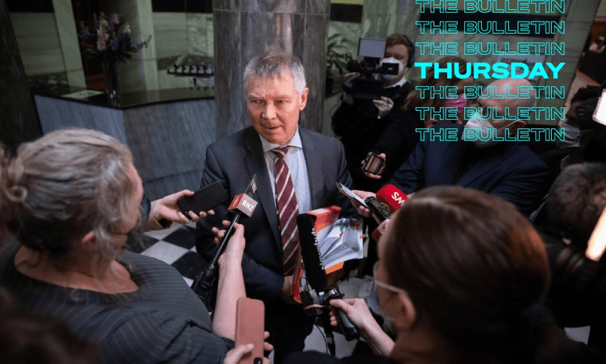 David Parker confirmed the government would not proceed with the GST changes yesterday afternoon (Photo: RNZ / Angus Dreaver)
