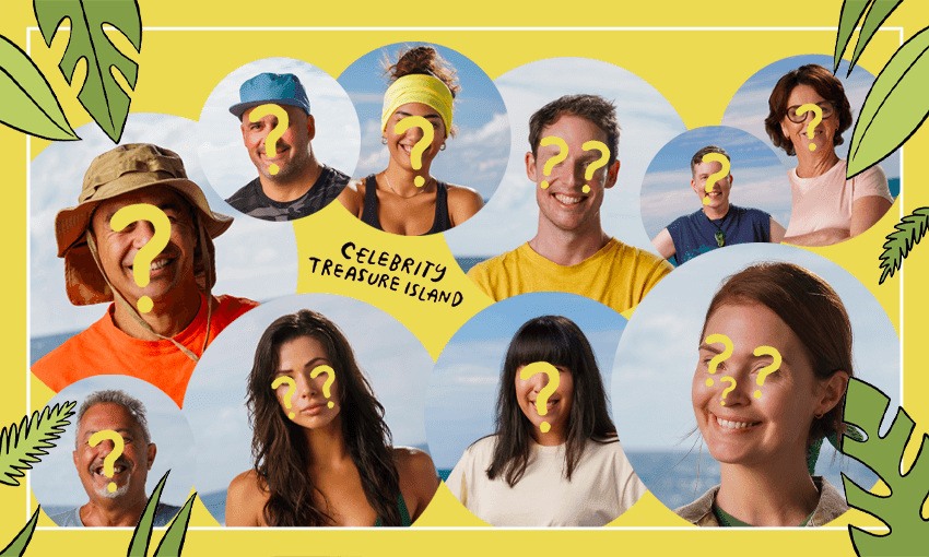 Who is it, who is it underneath the ? (Design: Tina Tiller)