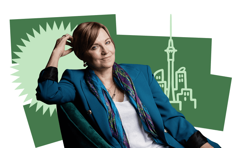 Lucy Lawless (Photo: Supplied / Design: Archi Banal) 
