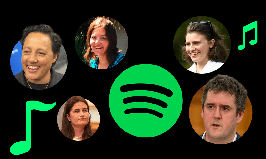 Which one of these MPs would you hand the aux cord to? And which one has less cycling playlists than you’d expect? (Image: Tina Tiller) 
