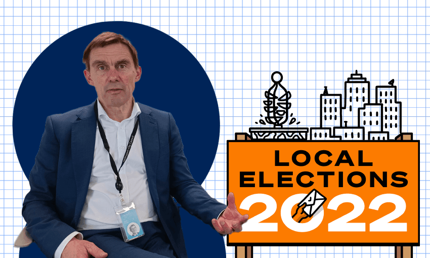 Andy Foster is seeking a second term as mayor. Image: Tina Tiller; Photo: Toby Manhire