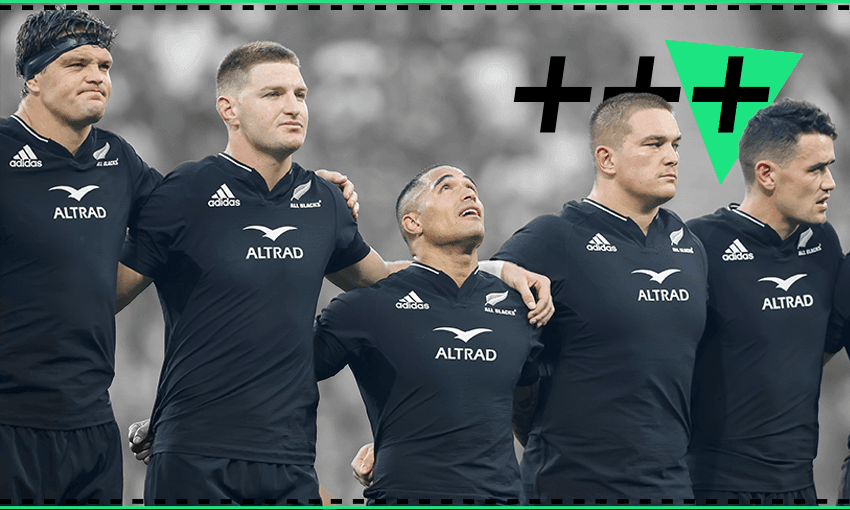 Loss could become part of the All Blacks story, if they allow it to happen. (Photo: Getty / Treatment: Tina Tiller) 
