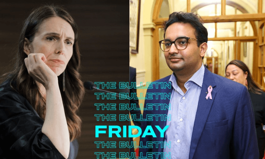 The Labour caucus will meet on Tuesday to vote on whether to expel Gaurav Sharma (Photos: RNZ/Angus Dreaver, Hagen Hopkins/Getty Images) 
