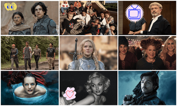 Lord of the Rings: The Rings of Power is here! And so are a bunch of other shows. 
