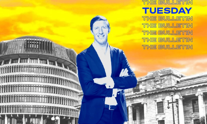 Sam Uffindell will discuss his future with the National Party in Wellington today 
