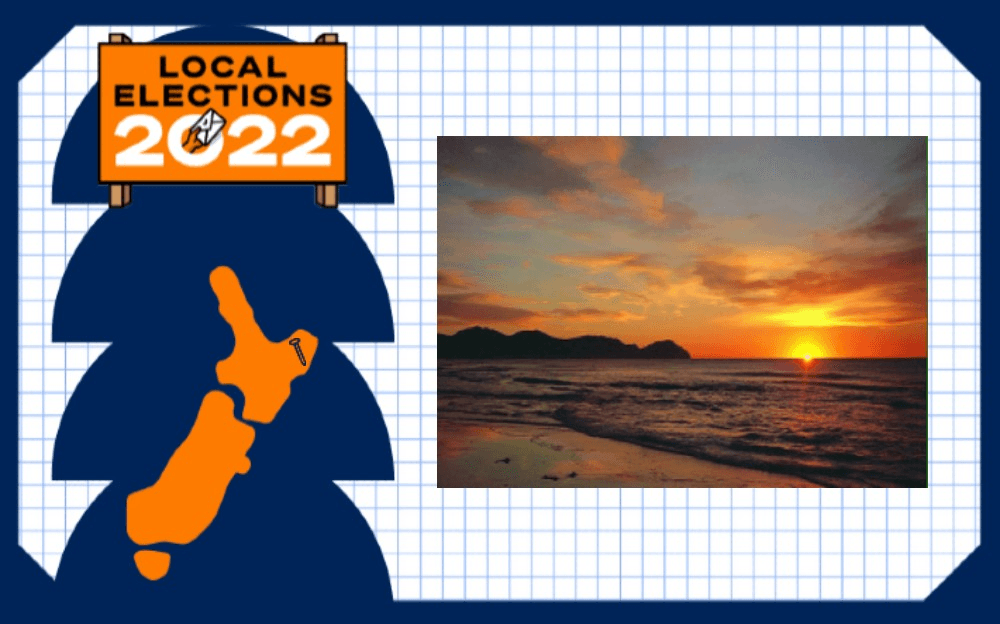 Tairāwhiti is the first place in Aotearoa to see the sunrise (Photo: Getty Images; additional design: Reweti Kohere) 
