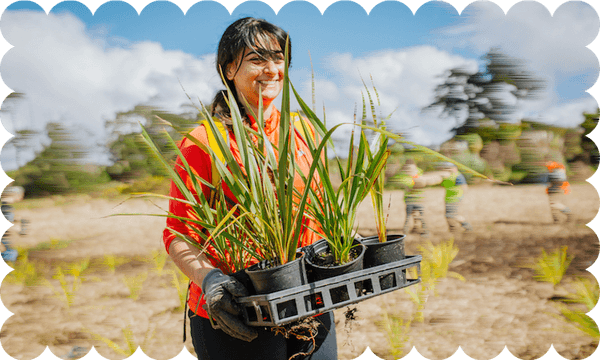 Community planting days can be great ways to get active and meet new people (Image: Supplied) 
