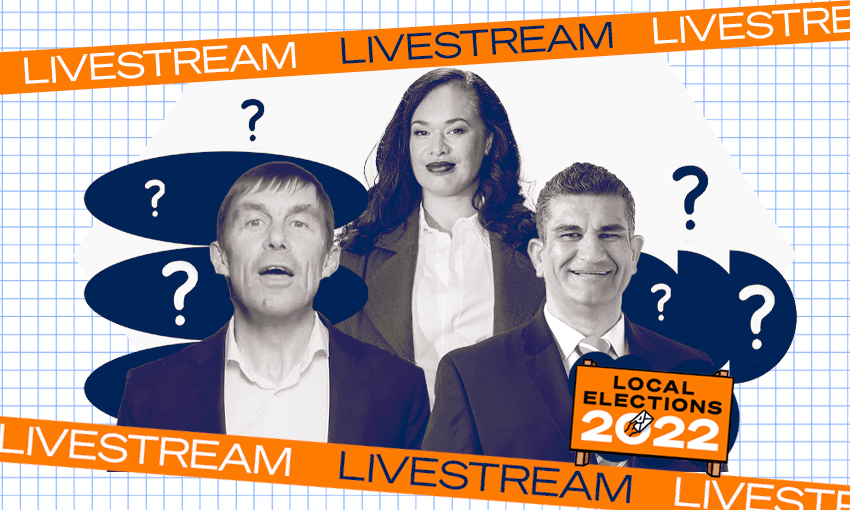 Andy Foster, Tory Whanau and Paul Eagle: the candidates (Image: Tina Tiller)