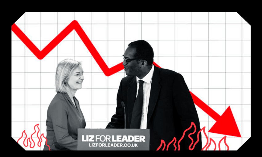 UK prime minister Liz Truss and chancellor of the exchequer Kwasi Kwarteng (Getty Images / Tina Tiller) 
