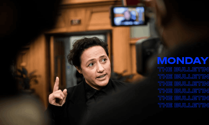 Kiri Allan announced proposed changes to alcohol law on Sunday (Photo: RNZ / Samuel Rillstone)