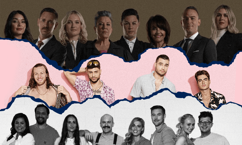 Rich Listers, Fboy Island and The Block (Image: Archi Banal) 
