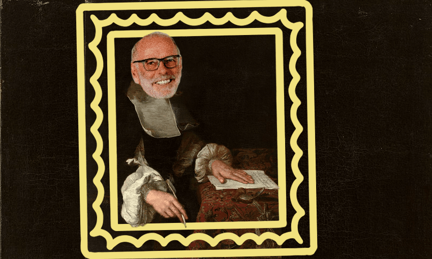 In a tribute to the postal voting system, Wayne Brown is doing a lot of postal mayoring. Artwork: Tina Tiller and Jacobus Leveck