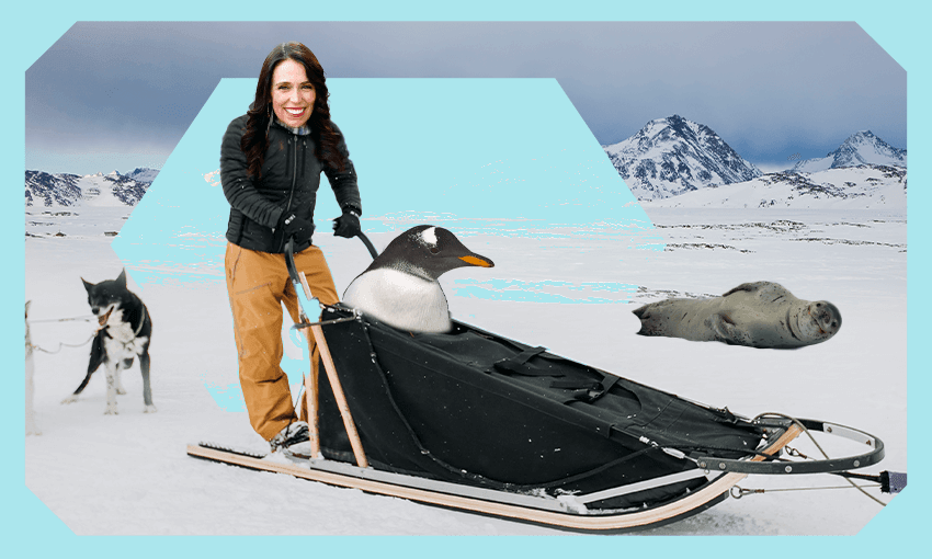 Endurance: Ardern’s Incredible Voyage. Artist’s impression by Tina Tiller 
