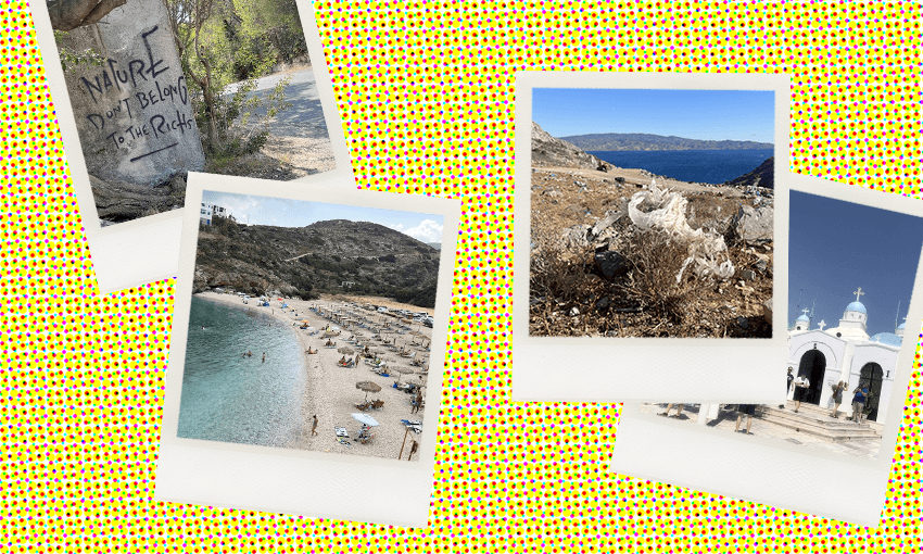 Pictures of Greece, summer 2022 (Photos: Kirsten O’Regan) 
