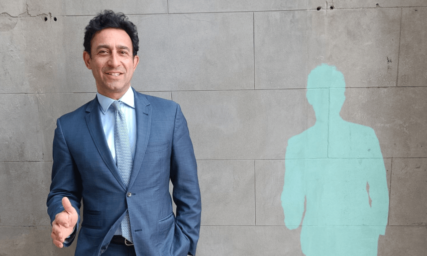 Raf Manji, Opportunities Party leader. Photo: Toby Manhire 
