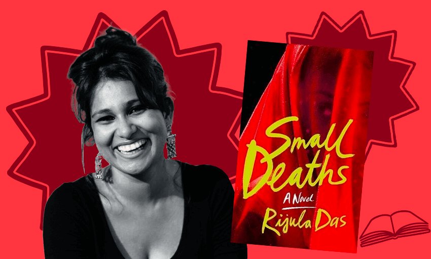 Small Deaths author Rijula Das (Photo: Supplied / Design: Tina Tiller) 
