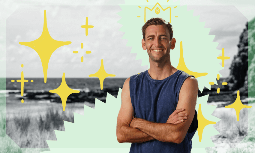 Jesse Tuke (Photo: TVNZ / Design: Tina Tiller