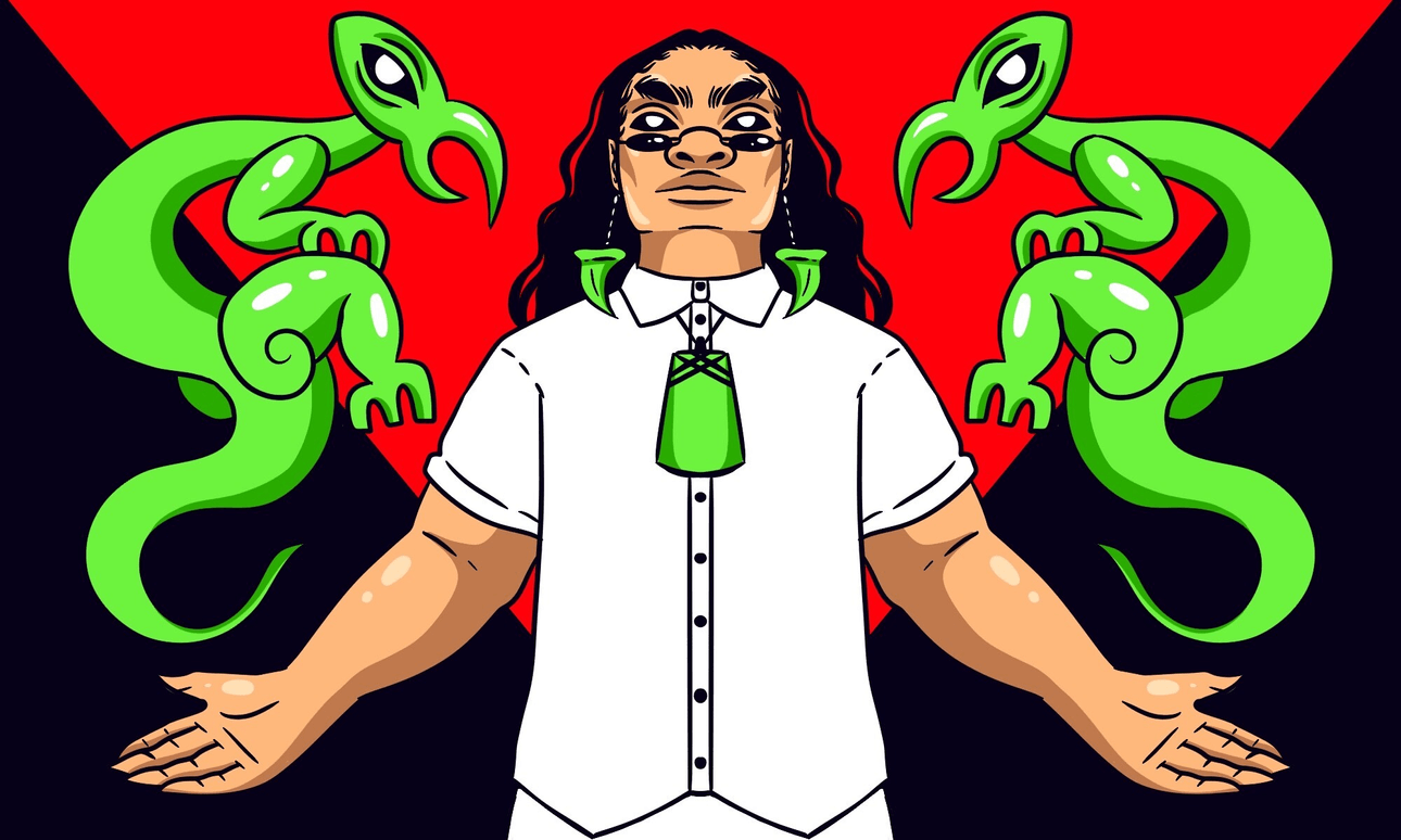 All illustrations by Pounamu Wharekawa (Ngāi Te Rangi) 
