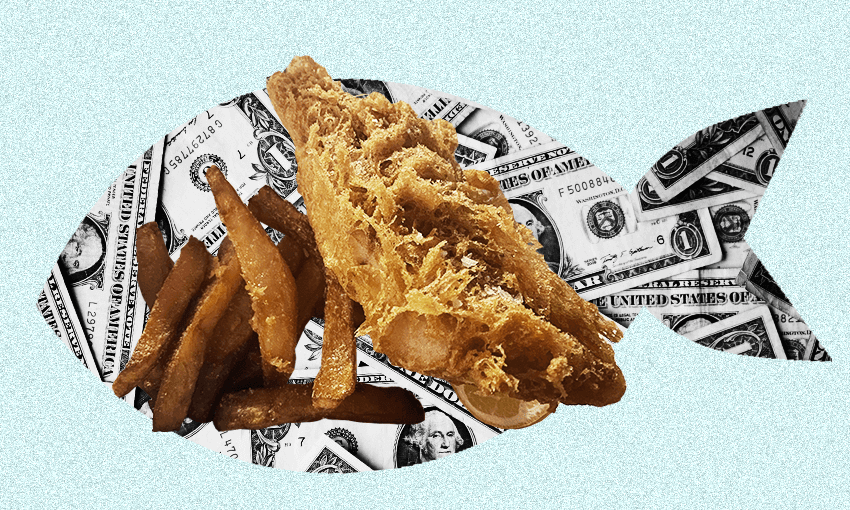 Fish and chips, NYC style (Photo: Jessica McAllen / Design: Archi Banal) 
