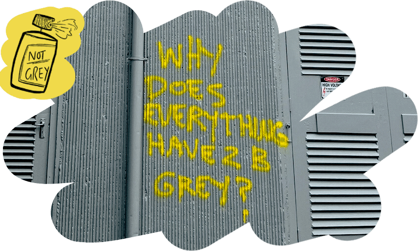 Why is Wellington so determined to paint everything grey? The Spinoff