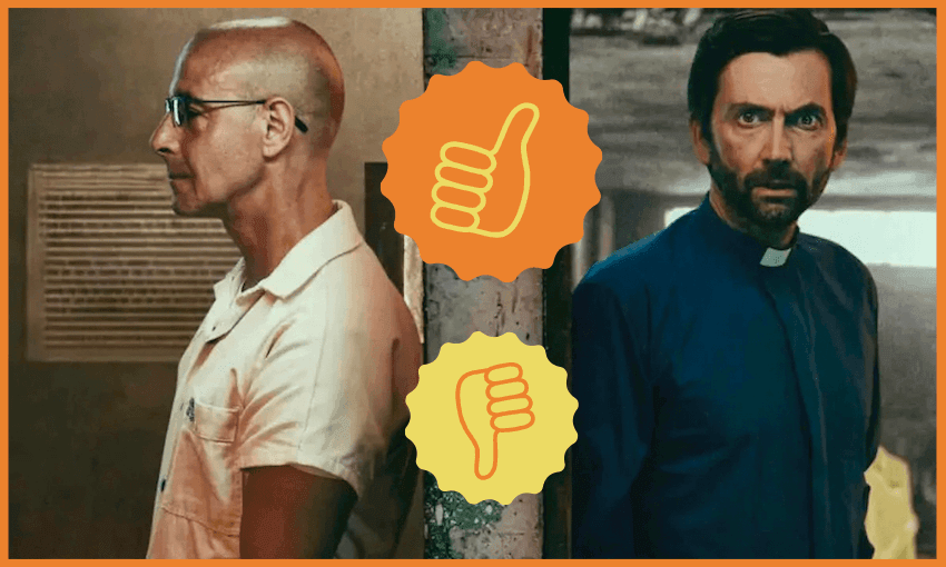 Stanley Tucci and David Tennant in Inside Man (Photo: BBC/Netflix)