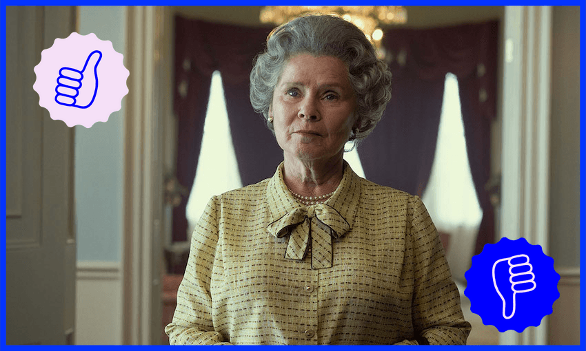 Imelda Staunton steps into the role of Queen Elizabeth II in season five of The Crown. (Photo: Netflix) 
