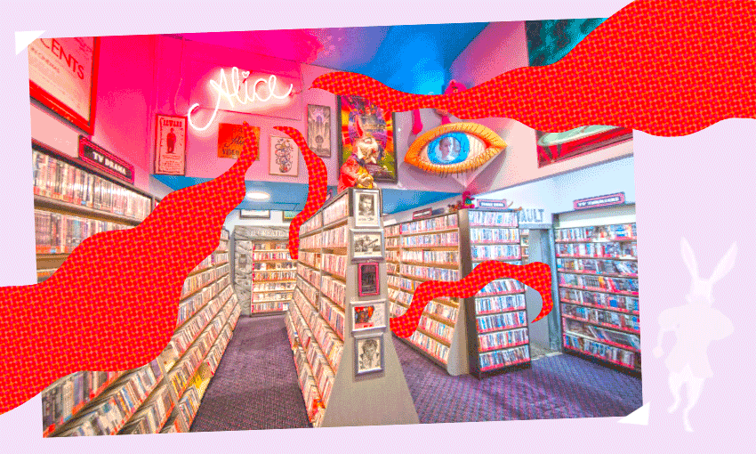 Alice in Videoland is more than just a store. (Image: Tina Tiller) 
